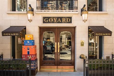 goyard store europe|goyard boutique locations.